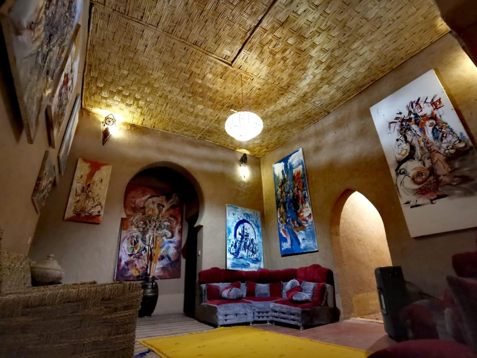 Kasbah Du Peintre Panzió Ajt Benhaddu Kültér fotó
